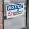 Signmission No Hazardous Materials Sign, Vinyl Decal, 10in W x 7in L, 2PK OS-2PACK-NS-D-710-L-14649 - alternate 2